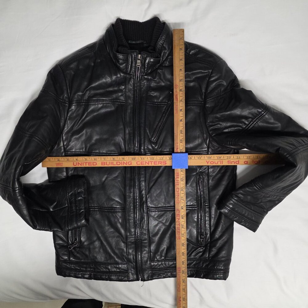 Hugo Boss Leather Jacket - Picture 2 of 3